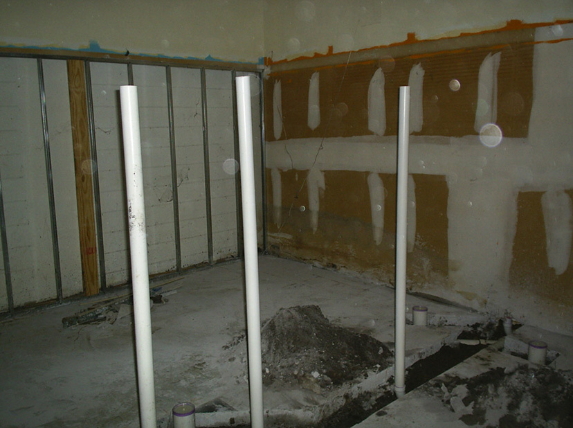 rough plumbing
